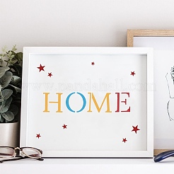 Самоклеящийся трафарет для шелкографии DIY-WH0173-041