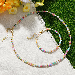 Модные браслеты и ожерелья из ракушек в европейском и американском стиле для женщин&nbsp;VE9378