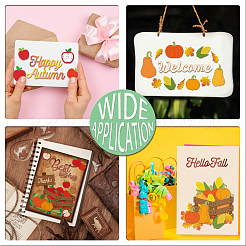 День благодарения трафареты для резки углеродистой стали DIY-WH0309-2207