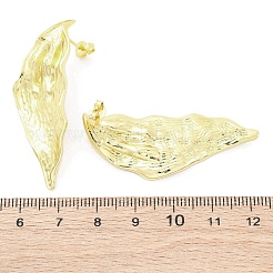 Латунь серьги&nbsp;EJEW-Q015-19G