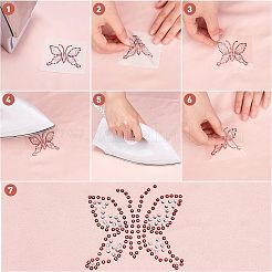 Утюг на наклейках DIY-FG0001-60