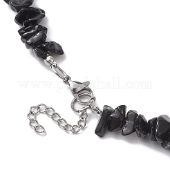 201 ожерелье из нержавеющей стали с подвеской в виде летучей мыши NJEW-TA00156