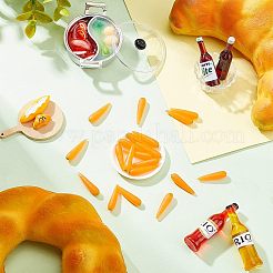 30шт ПВХ морковь AJEW-OC0003-14