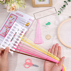 Стартовый набор для вышивки закладок своими руками&nbsp;DIY-WH20816-004D