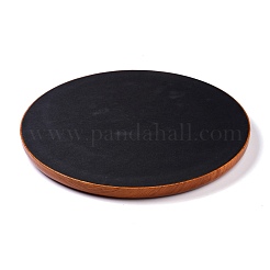 Vassoio espositore per gioielli in legno rotondo piatto&nbsp;ODIS-P008-20B