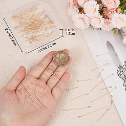 150 шт. 5 шт. латунных штифтов с ушком KK-BBC0009-50