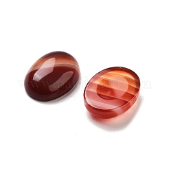 Gefärbte und erhitzte natürliche gebänderte Achat-Cabochons&nbsp;G-G145-01B-15