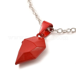 Наборы ожерелий с подвесками в форме сердца из сплава&nbsp;NJEW-B081-08B