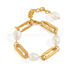 Элегантные браслеты из натурального пресноводного жемчуга UI8450