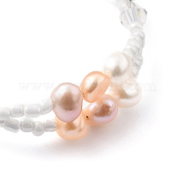 Многожильных браслеты BJEW-JB05492-01