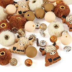 Силиконовые бусины&nbsp;FIND-TA0008-90B