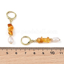 Ohrringe aus natürlichem Lavendel-Amethyst&nbsp;EJEW-JE07220