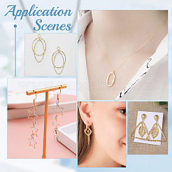 32 шт. 8-х стильное латунное соединительное кольцо&nbsp;KK-AR0003-06