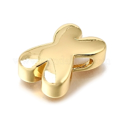 Breloques coulissantes en laiton&nbsp;KK-E802-33G-X