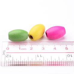 Разноцветные бусины из натурального дерева для изготовления украшений X-TB231Y