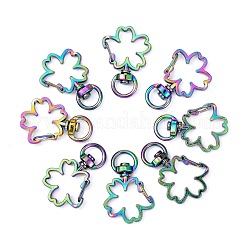 Шарнирные застежки для лобстера из цинкового сплава PALLOY-WH0070-98M