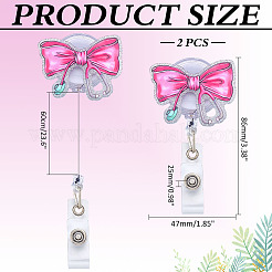 Катушка для значков из акрила и железа&nbsp;AJEW-WH0348-889