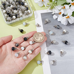 100шт стеклянные подвески&nbsp;PALLOY-HY00103