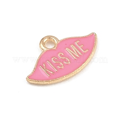 Подвески из сплава с эмалью ко дню святого валентина&nbsp;ENAM-I084-01KCG-20