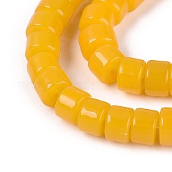 Nachahmung Jade Glasperlen &nbsp;GLAA-N026-2x4mm-J06