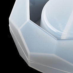 Граненые шестигранные силиконовые Молды для свечей своими руками DIY-P078-05