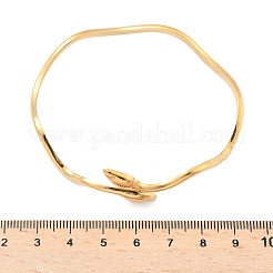 Браслеты-манжеты из нержавеющей стали 304 для женщин AJEW-P127-06G