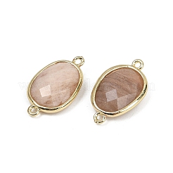 Подвески с гранеными соединителями из натуральных и синтетических драгоценных камней&nbsp;G-K347-11G