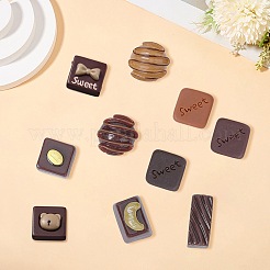 Кабошоны из смолы 60шт 15 стиля&nbsp;RESI-SC0006-27