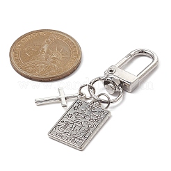 Украшения из подвесок Таро из сплава&nbsp;HJEW-JM01072