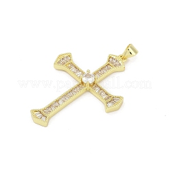 Латунные микро проложить кубического циркония подвески KK-D317-113G