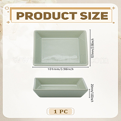 1 шт фарфоровые тарелки для украшений&nbsp;ODIS-LP0001-17A