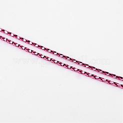 メタリック糸  刺しゅう糸  染め  サクランボ色  0.8mm&nbsp;AS004Y