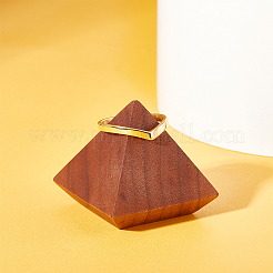 1 anello a chevron in acciaio inossidabile con zircone blu per donna - gioielli eleganti&nbsp;RJEW-LP0001-15A