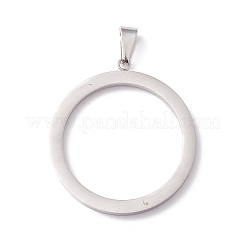 Подвески из нержавеющей стали 304 со стразами&nbsp;STAS-P302-01P