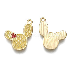 Подвески из эмали и сплава&nbsp;ENAM-WH0047-33A