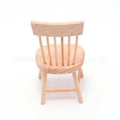 Décorations pour la maison en bois naturel&nbsp;DJEW-WH0007-96