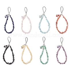 Натуральный смешанный камень мобильные ремни HJEW-JM03861