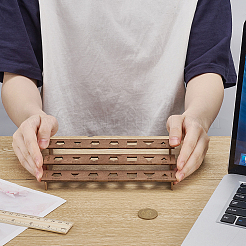 1 комплект двухъярусных деревянных стоек-органайзеров для игральных костей ODIS-BC0001-15