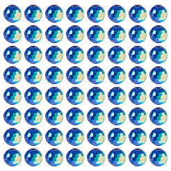 Стеклянные бусины с цветным покрытием ab EGLA-TA0013-01B