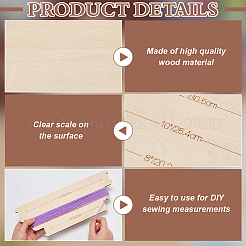 Органайзеры для хранения ниток для шитья по дереву&nbsp;DIY-WH0888-117