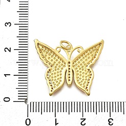 Латунные микропроволочные кубические циркониевые подвески из эмали KK-D339-17G