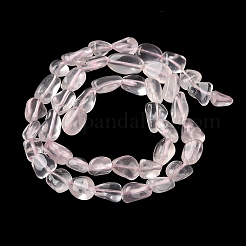 Природного розового кварца нитей бисера&nbsp;G-L638-A01-01