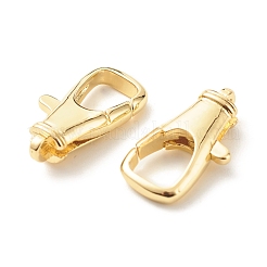 Экологичные латунные застежки в виде когтей лобстера KK-G405-06G-RS