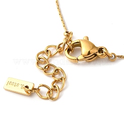 Браслеты-подвески в виде солнца из нержавеющей стали 304 для женщин&nbsp;BJEW-K237-09G