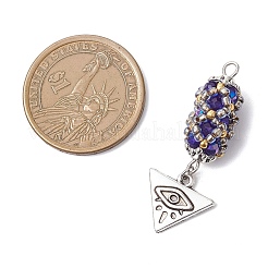 Стеклянные подвески&nbsp;PALLOY-MZ01071-05