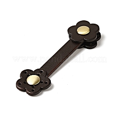 Цветок воловья кожа пришить застежки для кошелька&nbsp;FIND-D027-08B