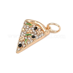 Подвески латунные горный хрусталь&nbsp;LS-KK-B145-02G-03