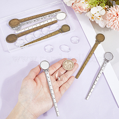 8 шт. 2 стила в тибетском стиле AJEW-HY0002-04