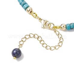 Armbänder aus natürlichen Magnesitperlen für Frauen&nbsp;BJEW-JB12036-02