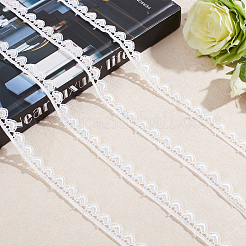 Кружевная отделка из полиэстера OCOR-WH0068-69